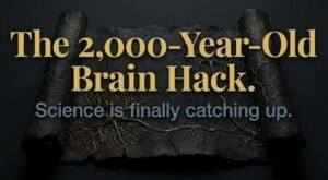The 2,000-Year-Old Cognitive Therapy Hack Backed by Neuroscience